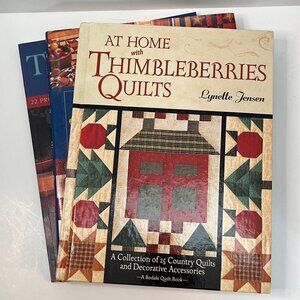 Three Vintage Thimbleberries Quilting Books